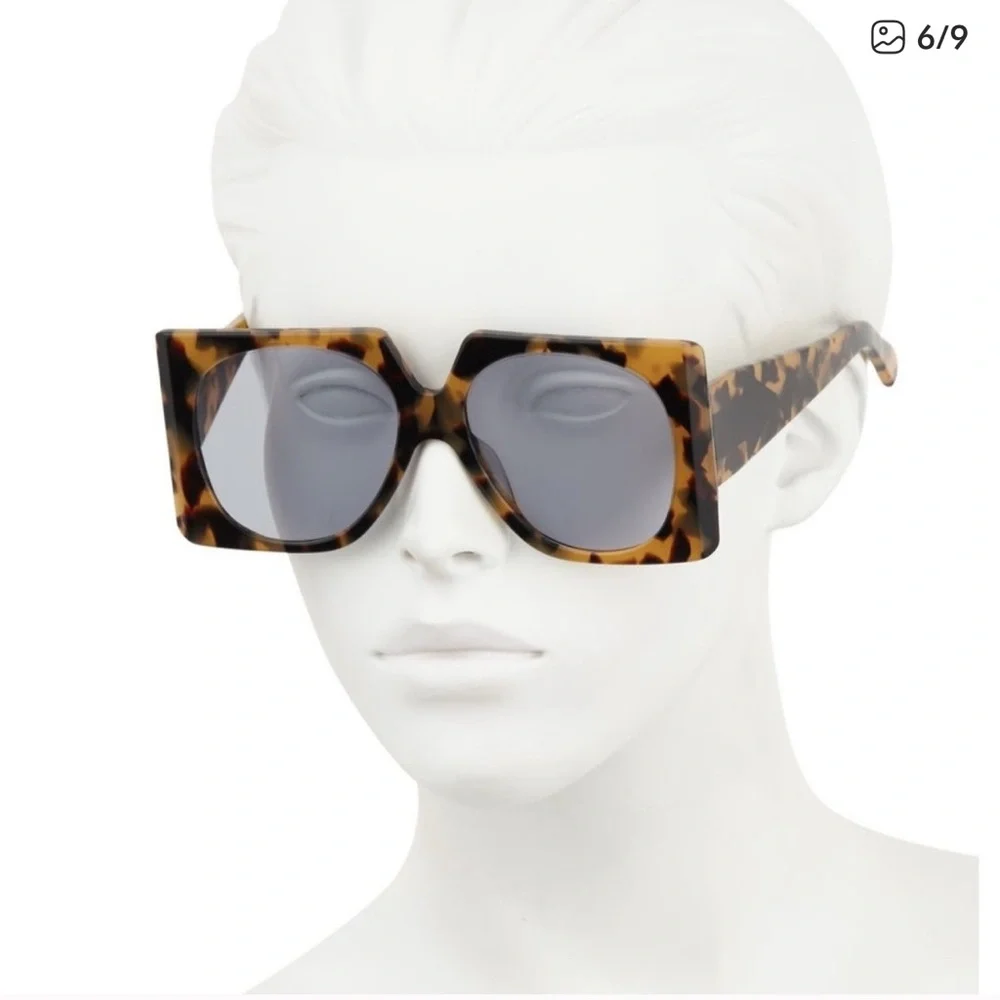Karen Walker return to sender Tortoise Sunglasses - Picture 2 of 9
